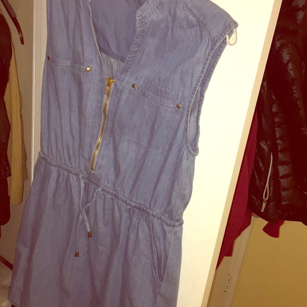 Denim dress